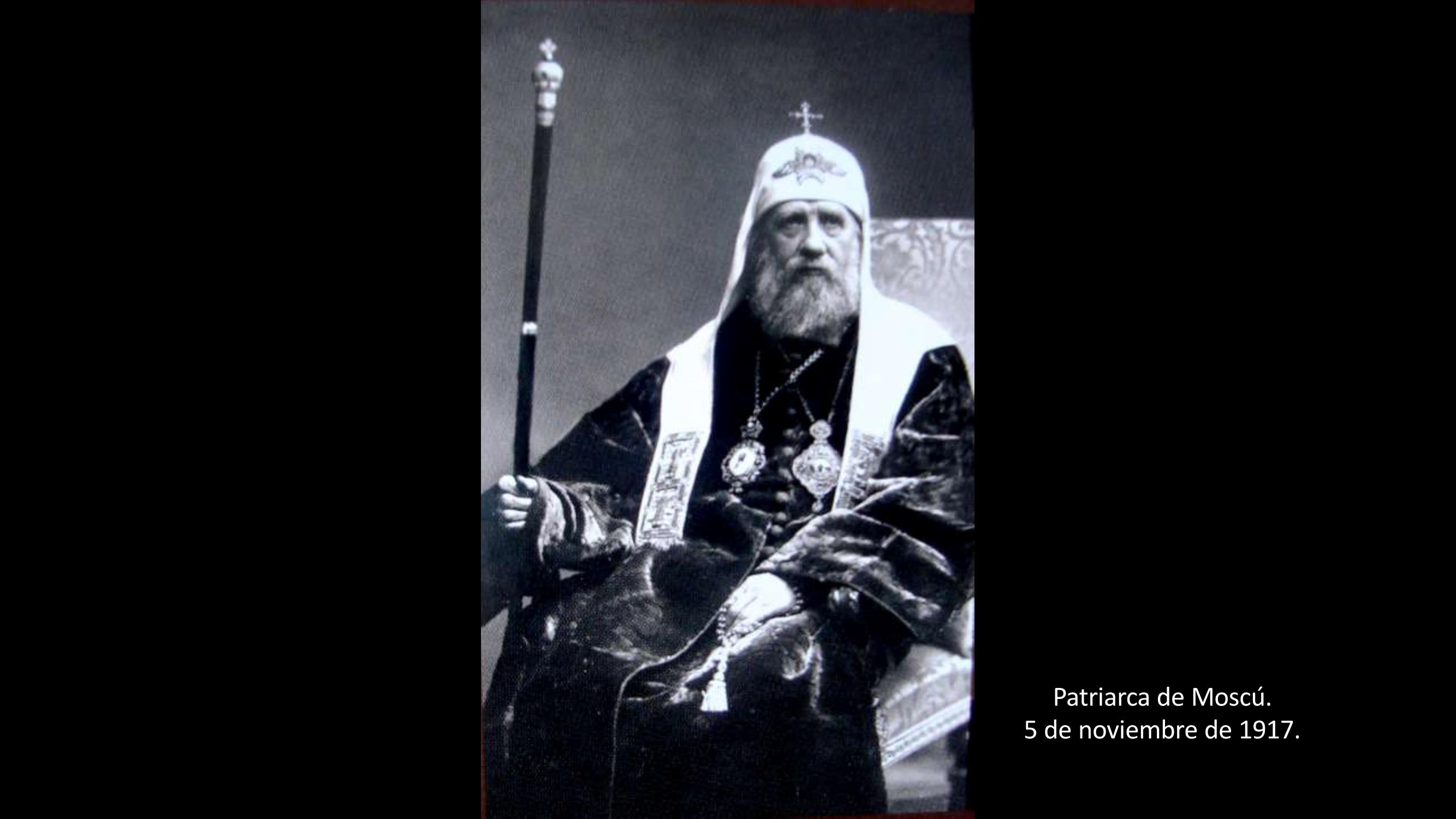 [26] Patriarca de Moscou, 1917