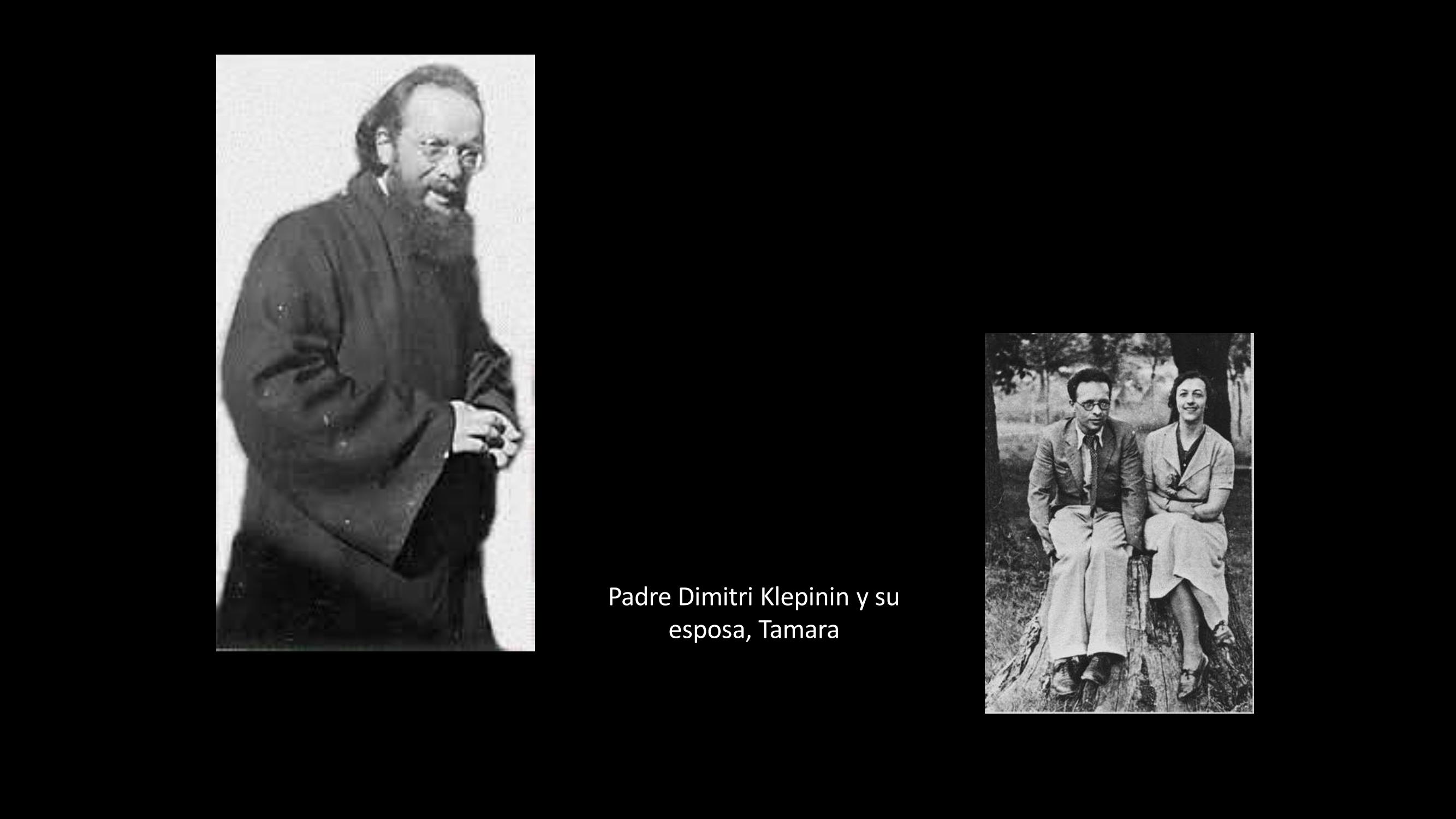 [46] Padre Dimitri Klepinin e sua esposa, Tamara