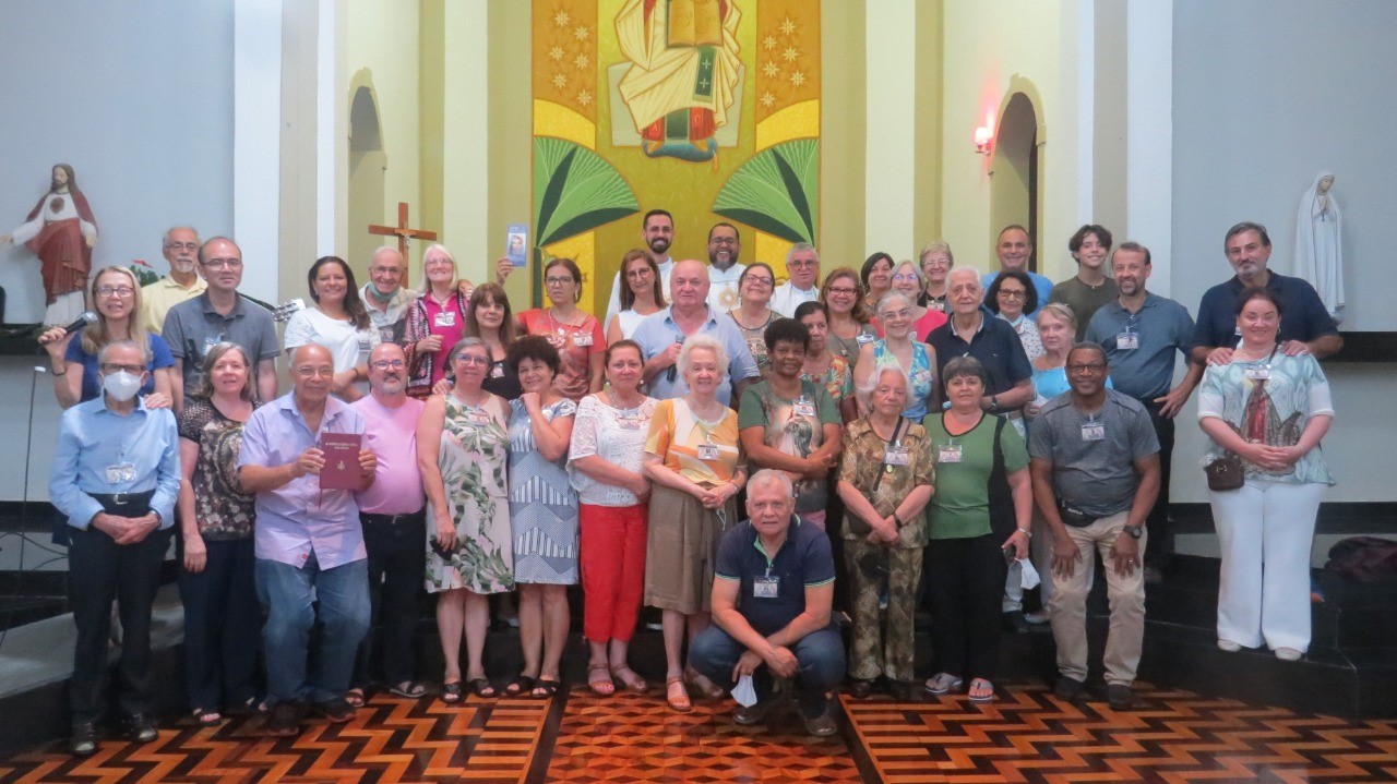 Participantes do 14º Retiro Nacional