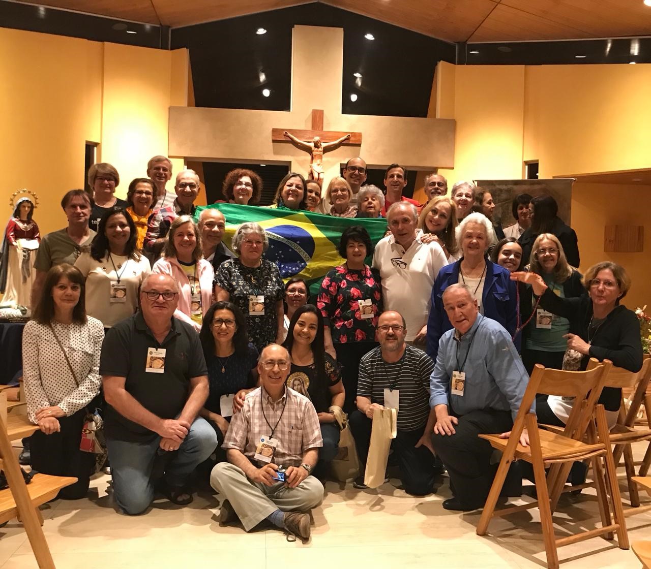 Alguns dos participantes do X Retiro Latino-Americano de AVVD X Retiro Latino-Americano de AVVD