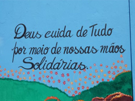 Brasília-Casa de Maria: mensagem para reflexão.