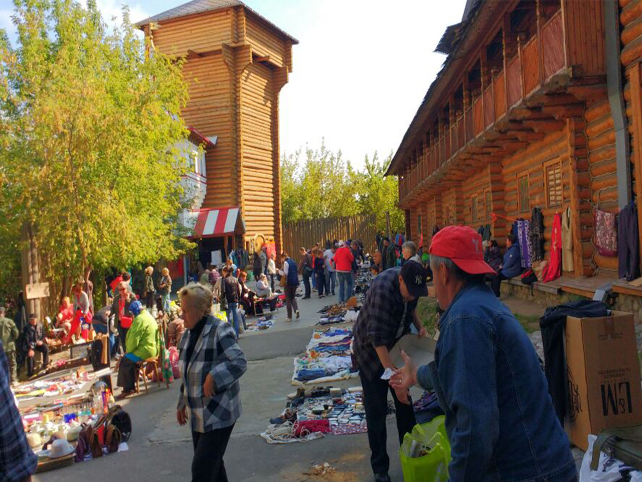Peregrinos em Moscou: Mercado