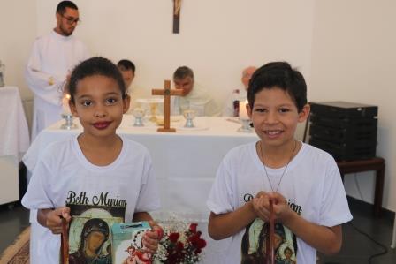 Retiro dos Dois Sagrados Corações - Brasília: Visita à Casa de Maria de Brasília