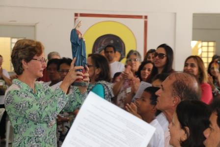 Retiro dos Dois Sagrados Corações - Brasília: Visita à Casa de Maria de Brasília