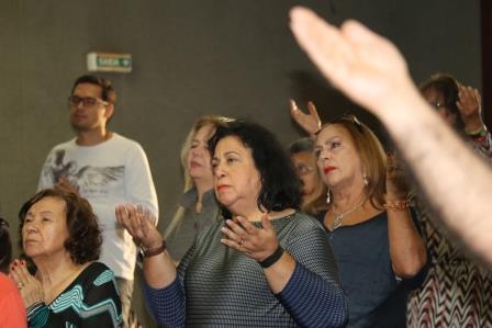 Retiro dos Dois Sagrados Corações - Brasília: Missa - Pe Tarcísio e concelebrantes: Pe Olivar, Pe Fernandes, Pe Josep