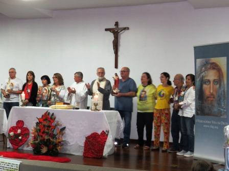 Santa Missa com Dom Terra - Nova equipe da Comissão Organizadora.